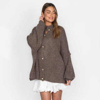 Cardigan surdimensionné "CozyGlam"