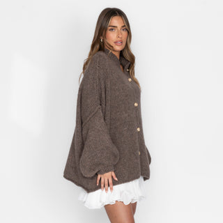 Cardigan surdimensionné "CozyGlam"