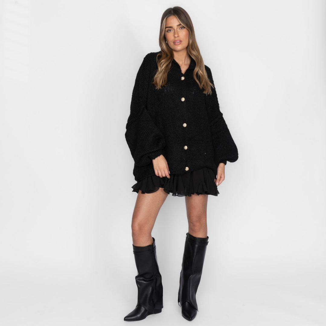 Cardigan surdimensionné "CozyGlam"