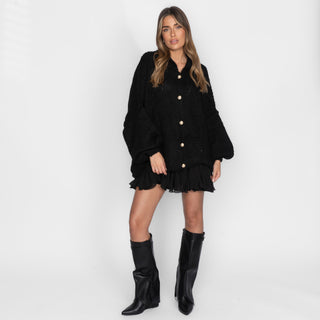 Cardigan surdimensionné "CozyGlam"