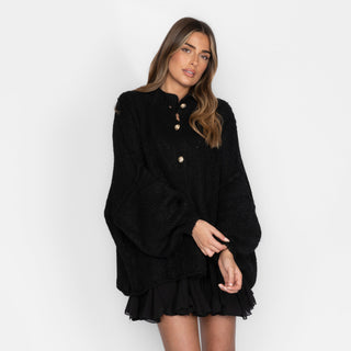 Cardigan surdimensionné "CozyGlam"