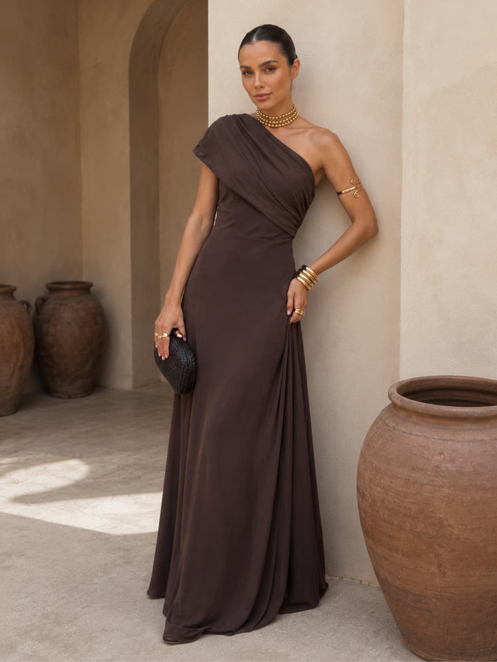 Robe Toledo en couleur marron