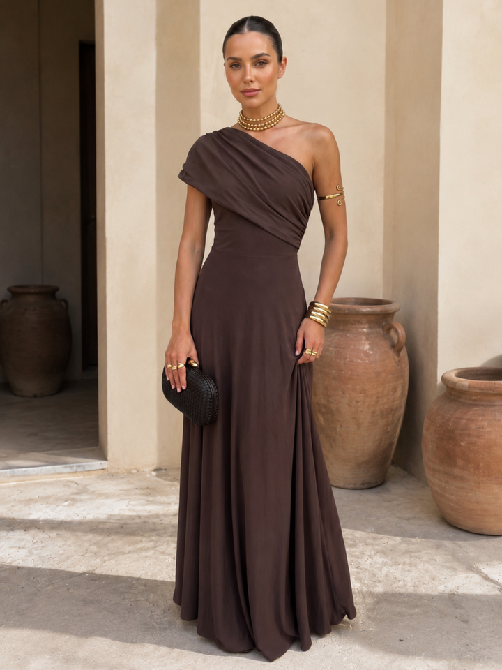 Robe Toledo en couleur marron