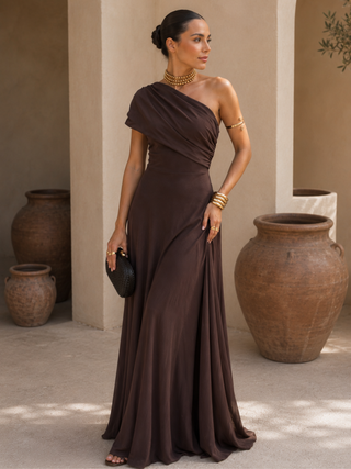 Robe Toledo en couleur marron
