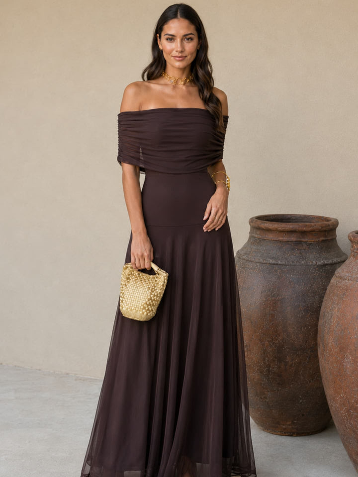 Robe Toledo en couleur marron