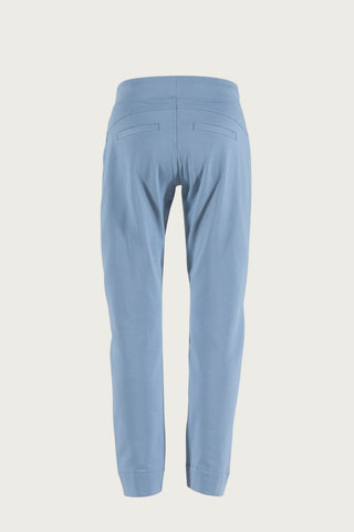 Pantalon Droit Stretch à Taille Élastiquée