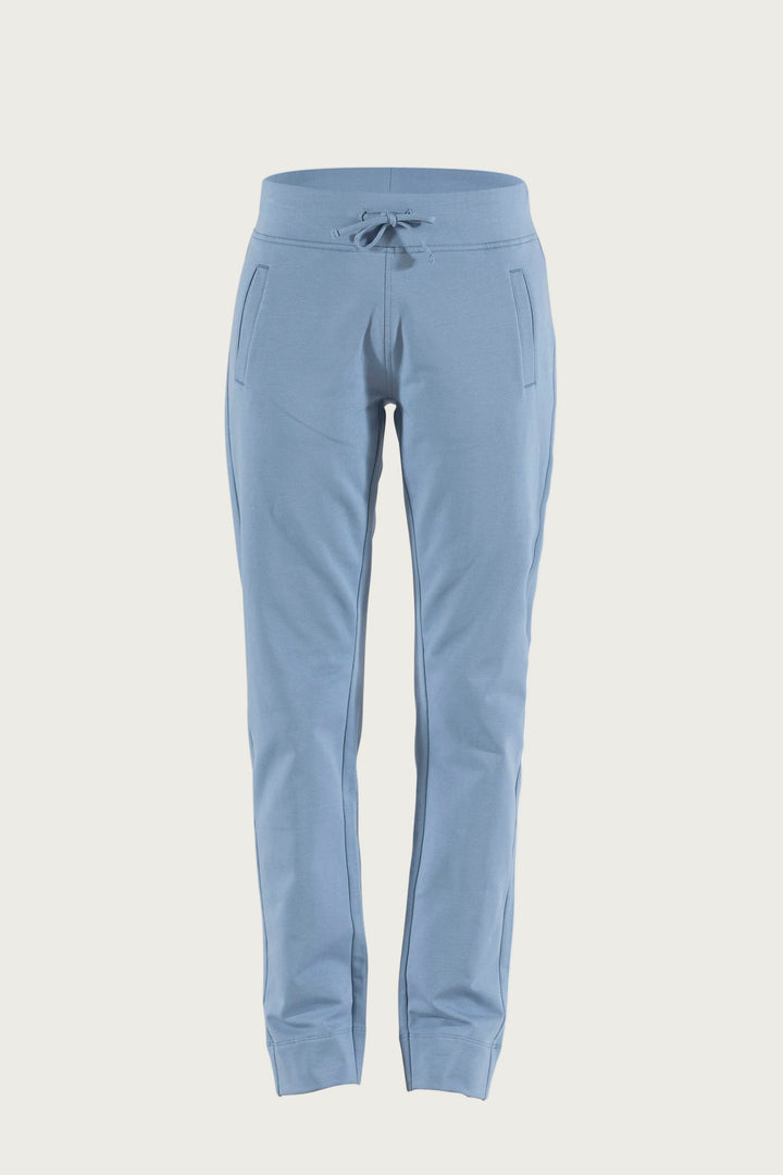 Pantalon Droit Stretch à Taille Élastiquée