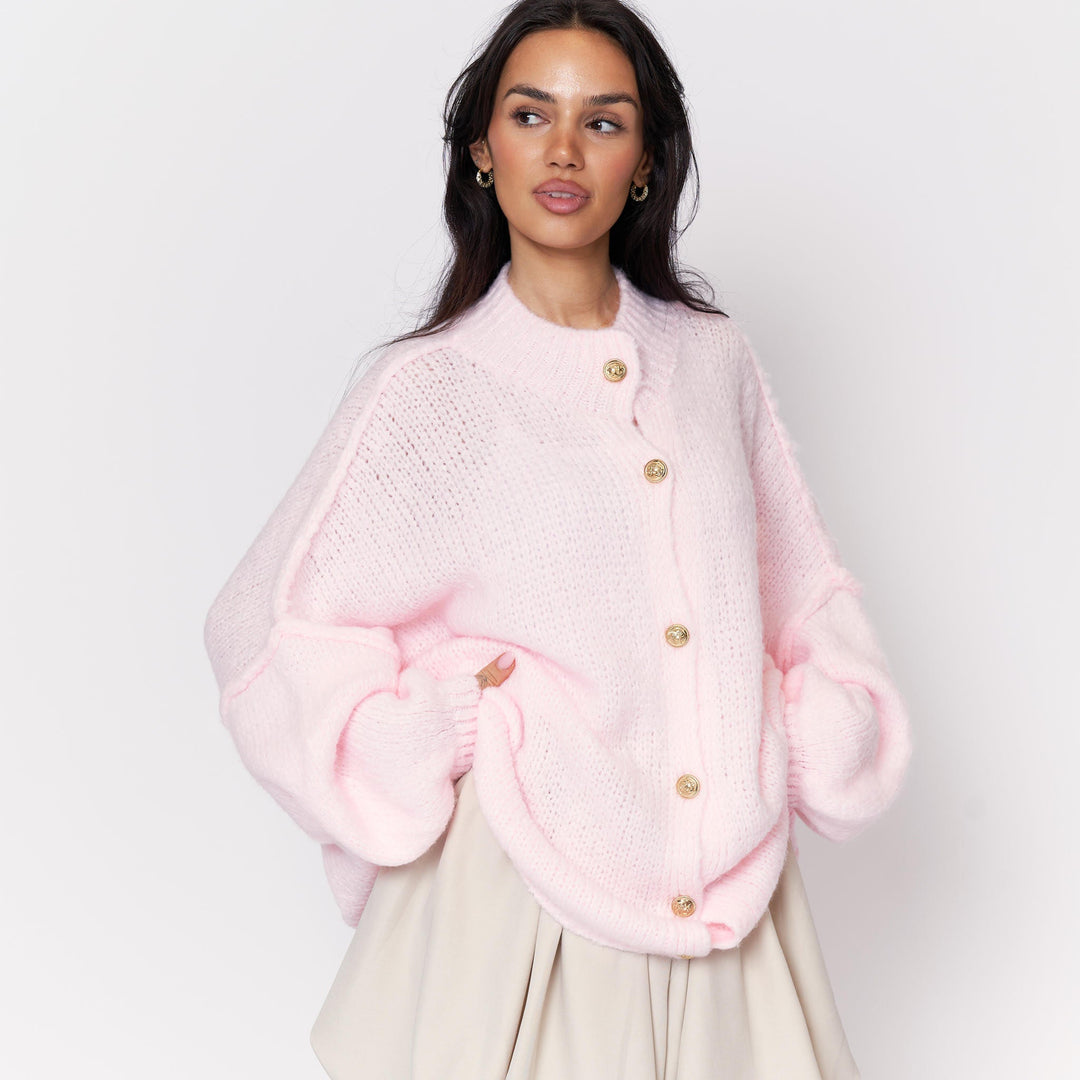 Cardigan surdimensionné "CozyGlam"