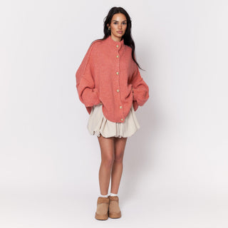 Cardigan surdimensionné "CozyGlam"