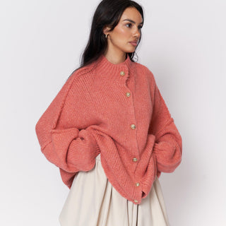 Cardigan surdimensionné "CozyGlam"