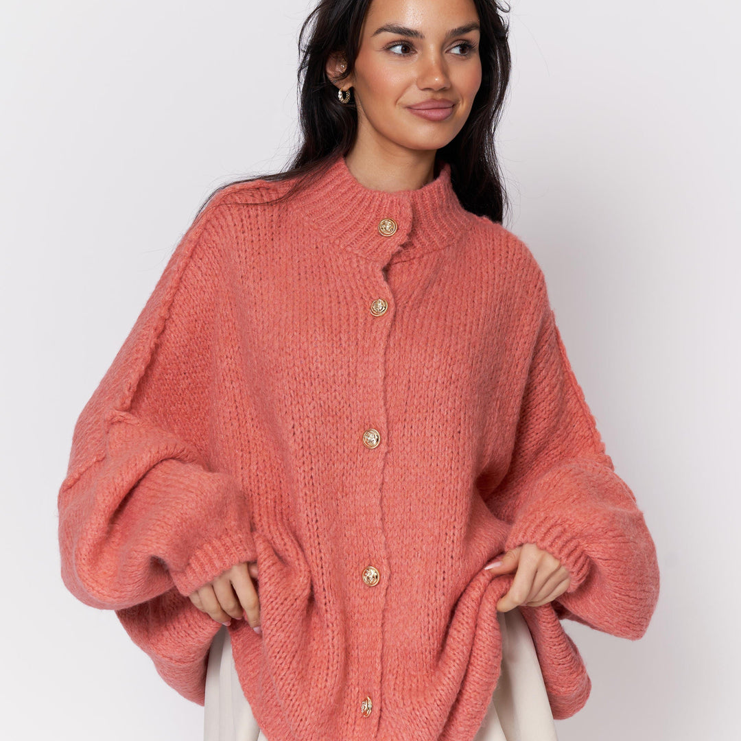 Cardigan surdimensionné "CozyGlam"