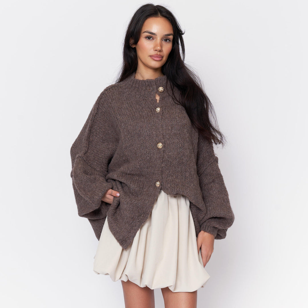 Cardigan surdimensionné "CozyGlam"