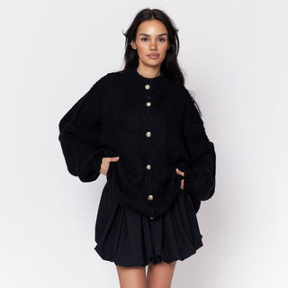 Cardigan surdimensionné "CozyGlam"