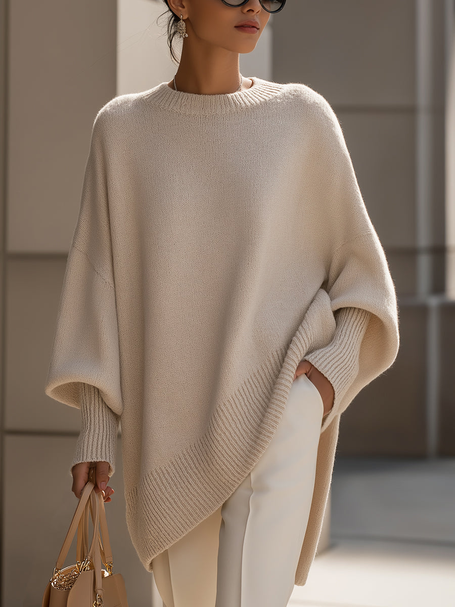 Isolde | Pull Oversize Drapé