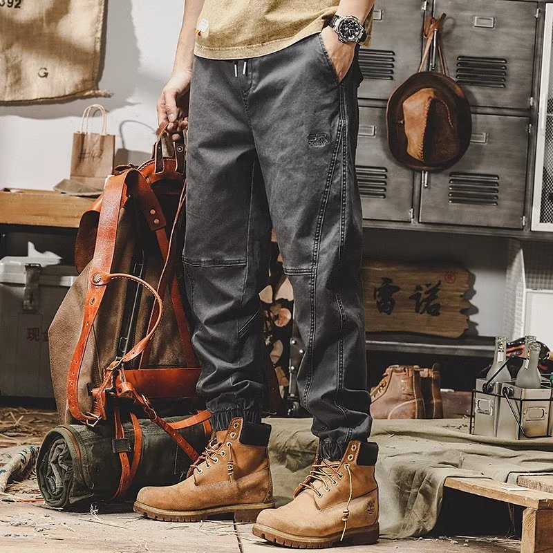 Pantalons Cargo Mode Amples pour Hommes