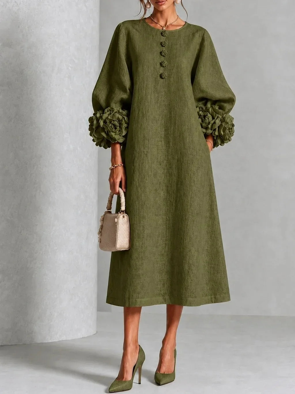 Rosalie | Robe Fleurie Midi