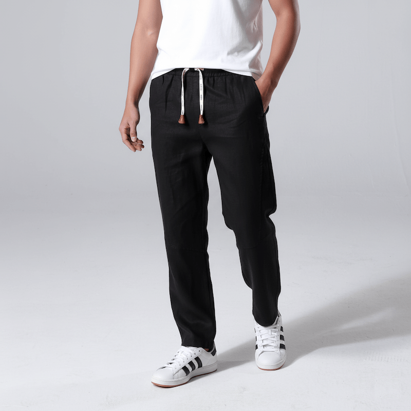 Tsuki - Pantalon de confort en lin japonais
