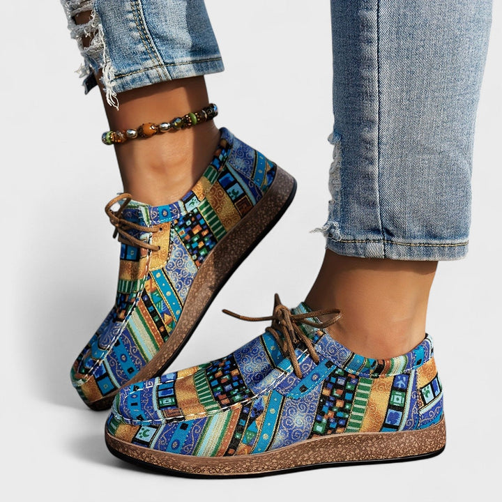 Seryphina | Baskets de confort colorées bleu