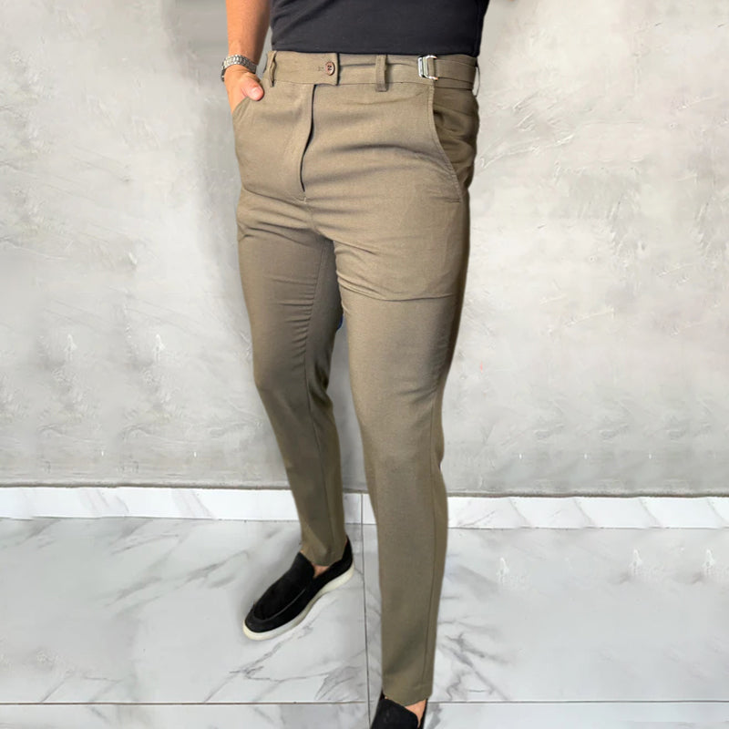 Pantalon extensible slim fit pour hommes