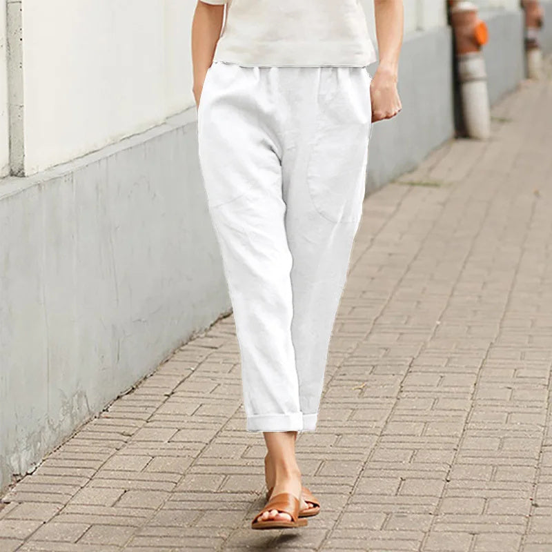 Pantalons Amples avec Poches