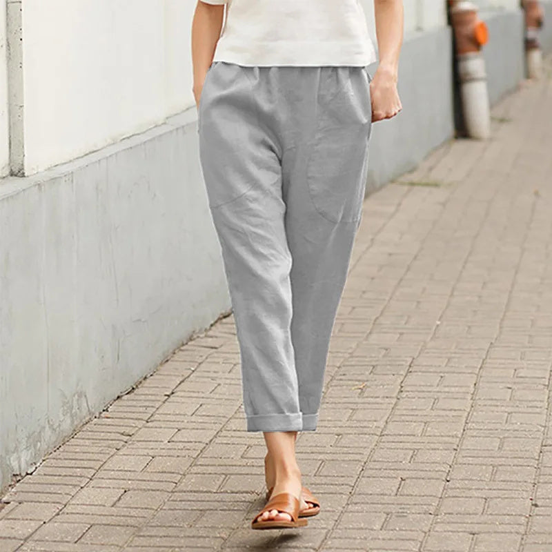 Pantalons Amples avec Poches