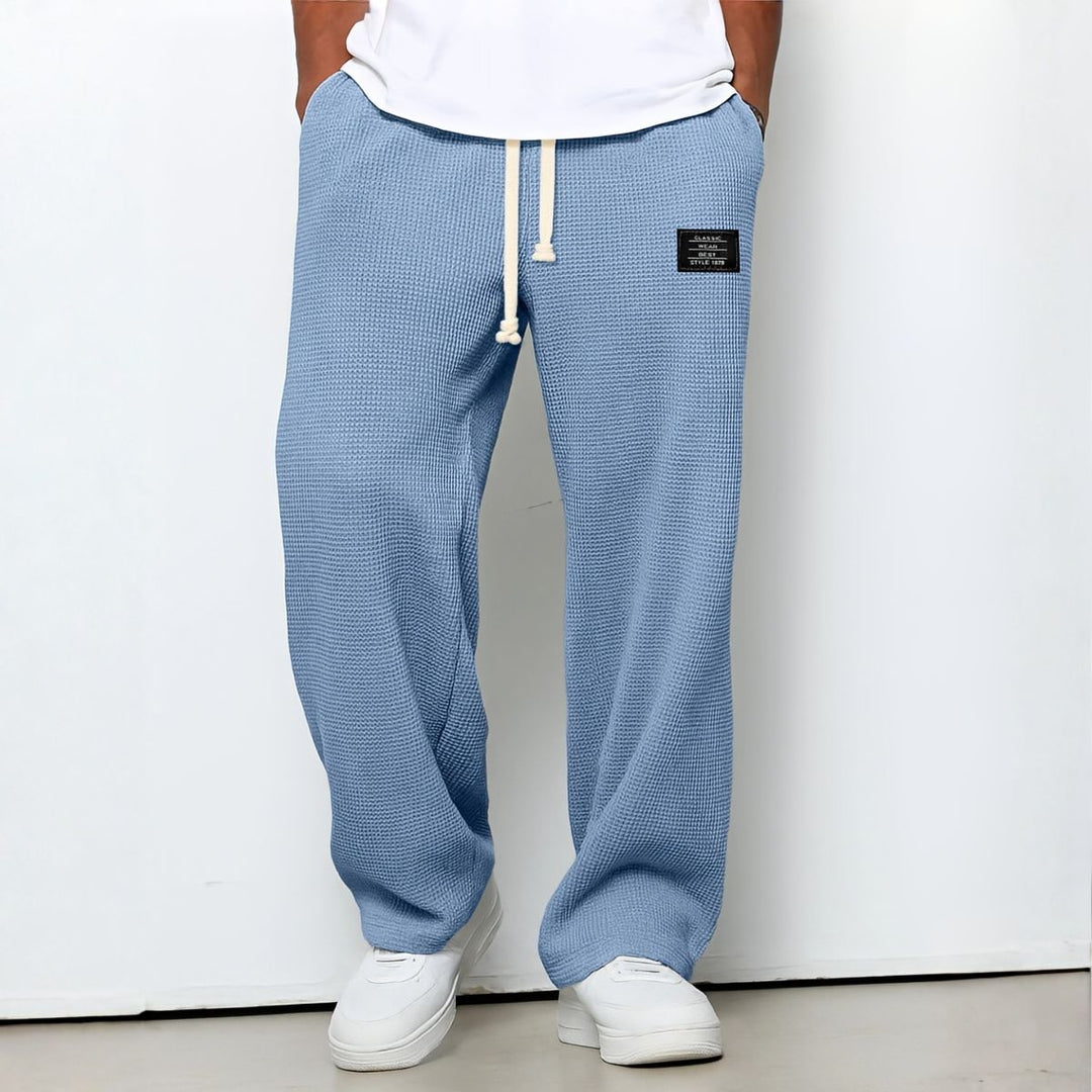 PANTALON AMPLE À TAILLE ÉLASTIQUE
