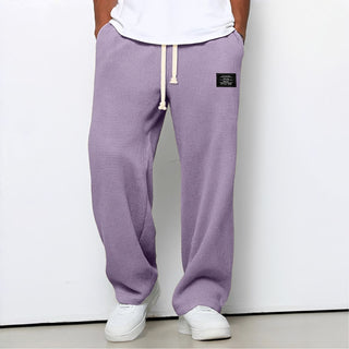 PANTALON AMPLE À TAILLE ÉLASTIQUE