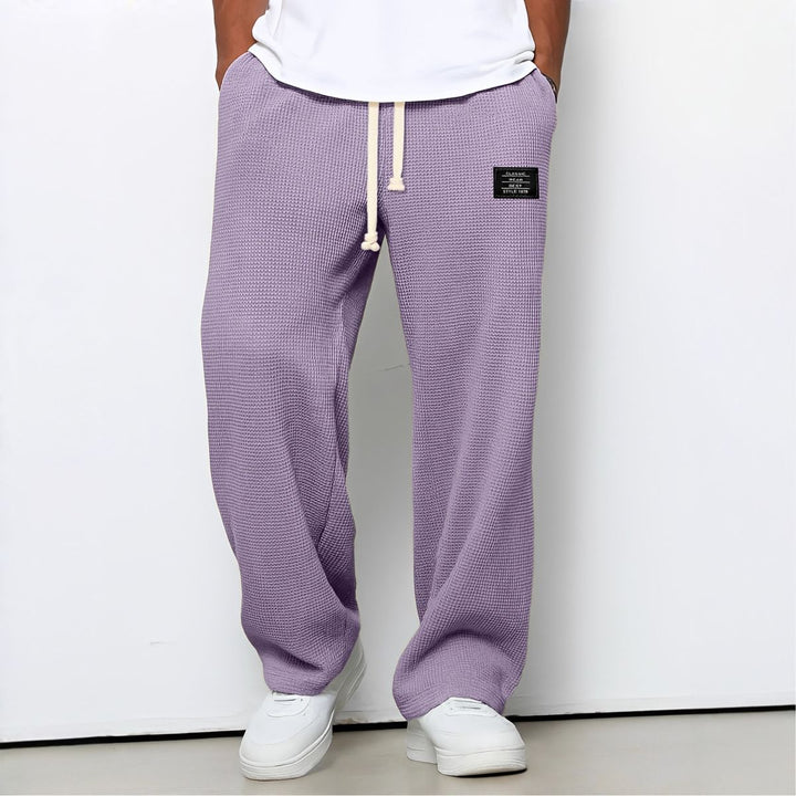 PANTALON AMPLE À TAILLE ÉLASTIQUE