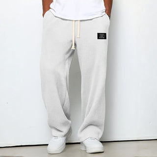 PANTALON AMPLE À TAILLE ÉLASTIQUE