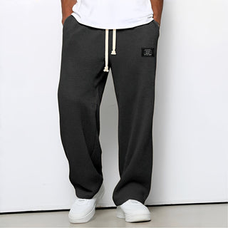 PANTALON AMPLE À TAILLE ÉLASTIQUE