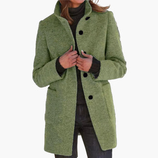 Manteau pour femmes - Coupe élégante et boutons classiques