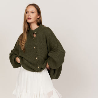 Cardigan surdimensionné "CozyGlam"