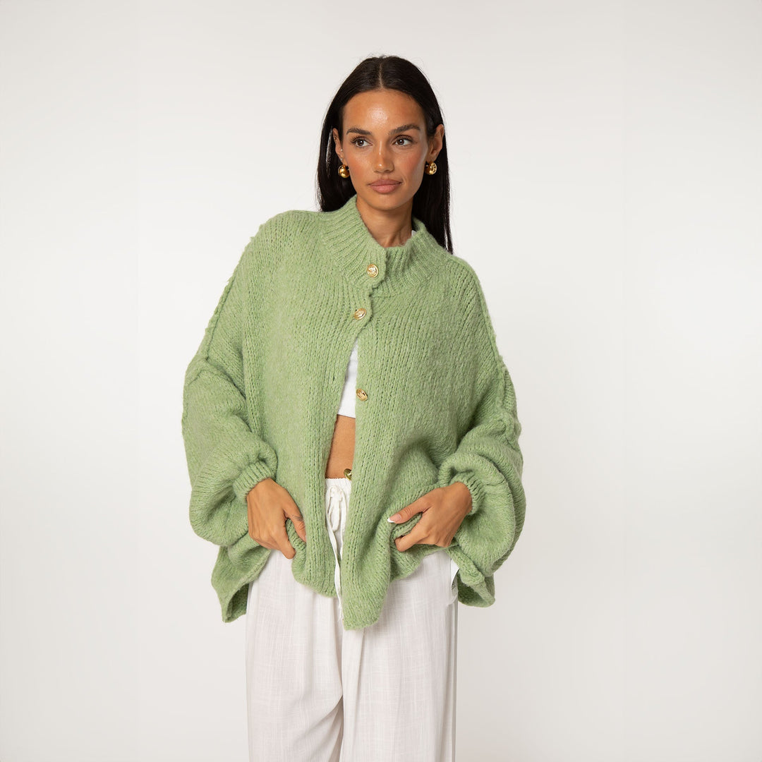 Cardigan surdimensionné "CozyGlam"