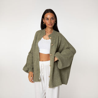 Cardigan surdimensionné "CozyGlam"