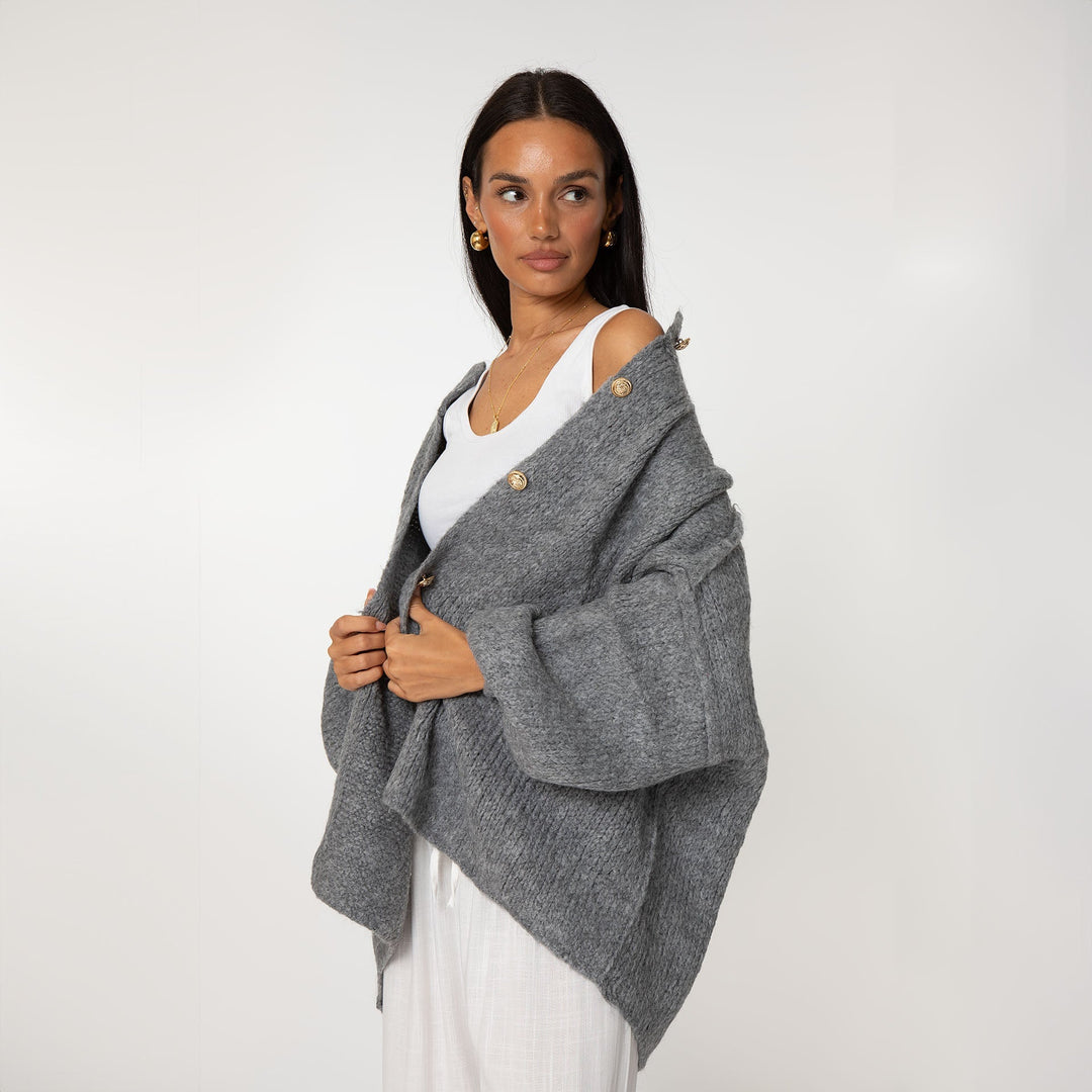 Cardigan surdimensionné "CozyGlam"