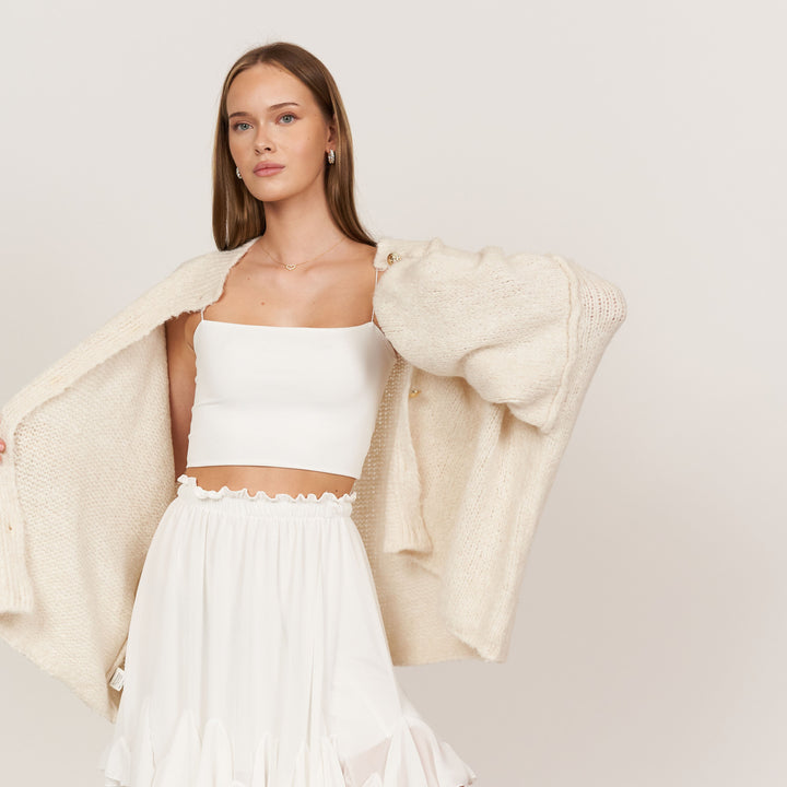 Cardigan surdimensionné "CozyGlam"