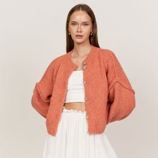 Cardigan Oversize Court "CozyGlam"