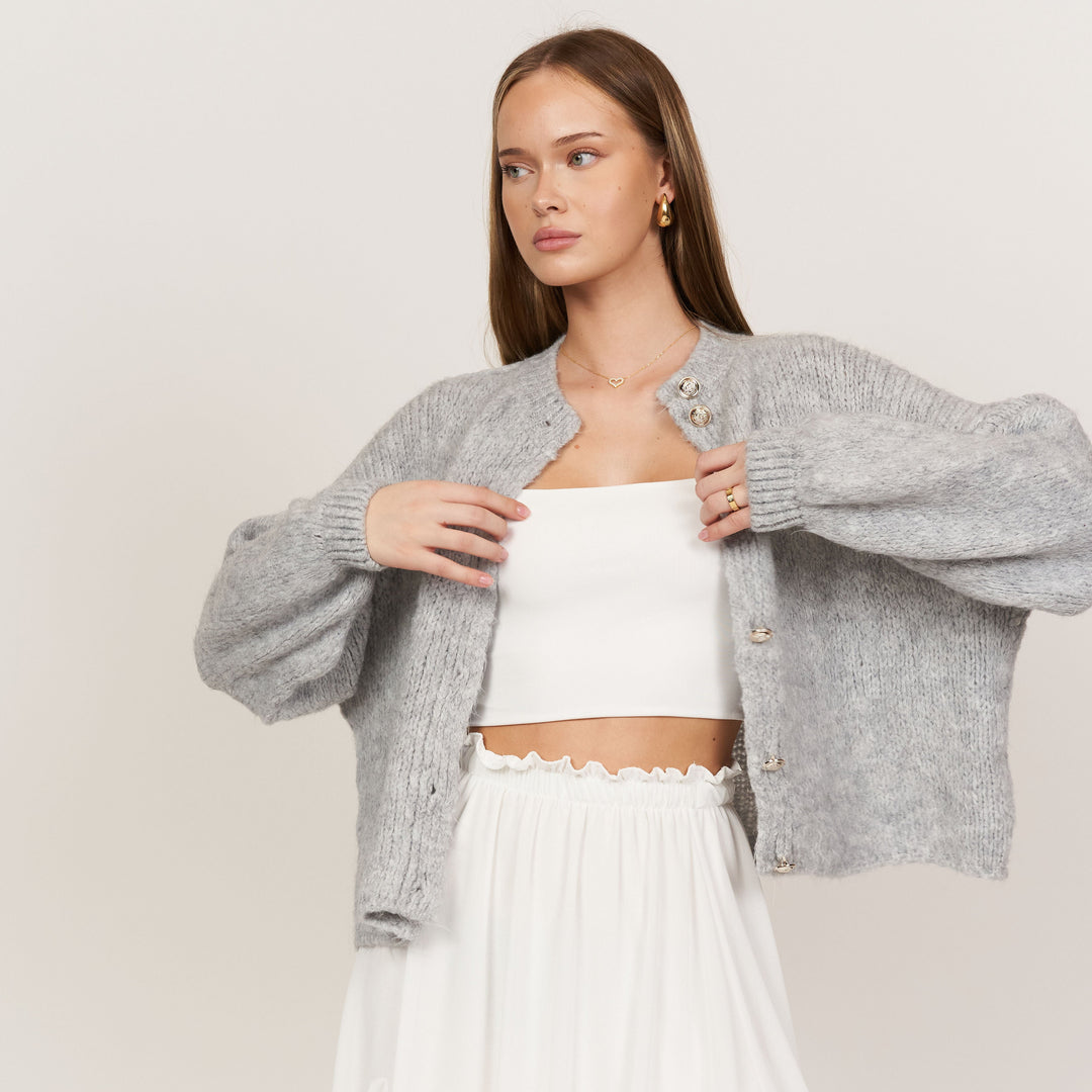 Cardigan Oversize Court "CozyGlam"