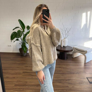 Cardigan Oversize Court "CozyGlam"