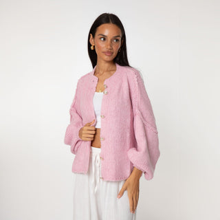 Cardigan Oversize Court "CozyGlam"