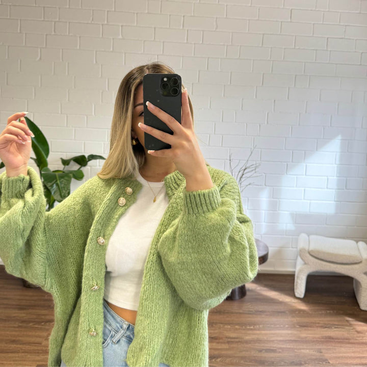 Cardigan Oversize Court "CozyGlam"