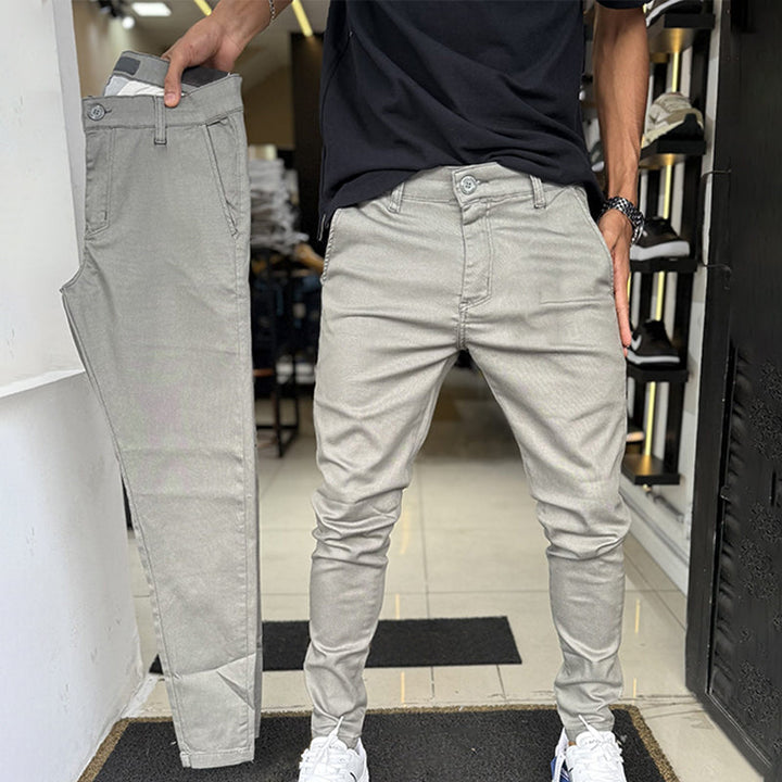 Pantalons décontractés ajustés pour hommes