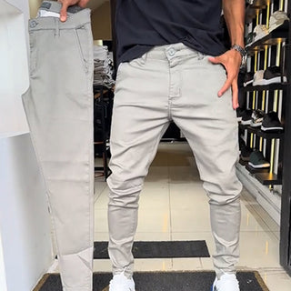 Pantalons décontractés ajustés pour hommes