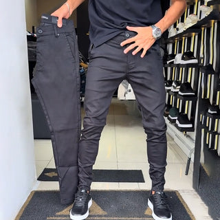 Pantalons décontractés ajustés pour hommes
